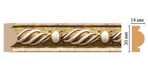 Молдинг DECOMASTER 157-17 240x3x1.3
