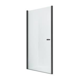 Дверь в нишу NEW TRENDY NEW SOLEO BLACK одинарные 70x195 D-0209A (черный)
