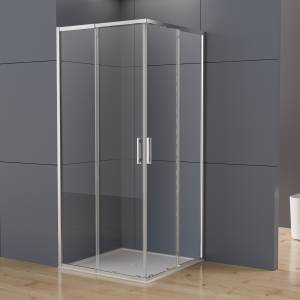 Душевой уголок Vincea Rapid-N VSS-3RN8080E10CL профиль хром, стекло прозрачное, 80x80x195