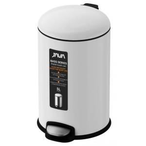 Ведро с микролифтом 5 л JAVA S-885-5W белый