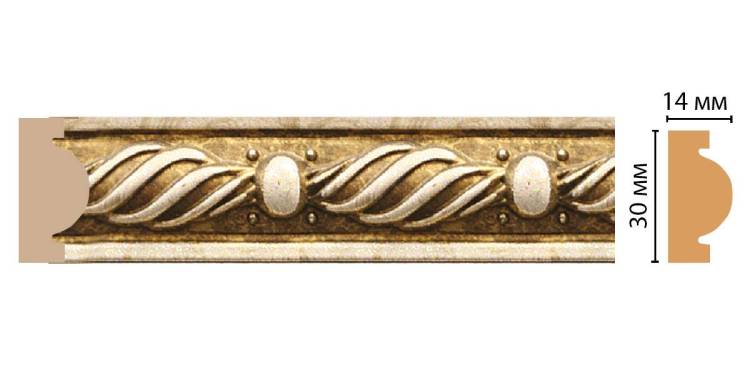 Молдинг DECOMASTER 157-17 240x3x1.3