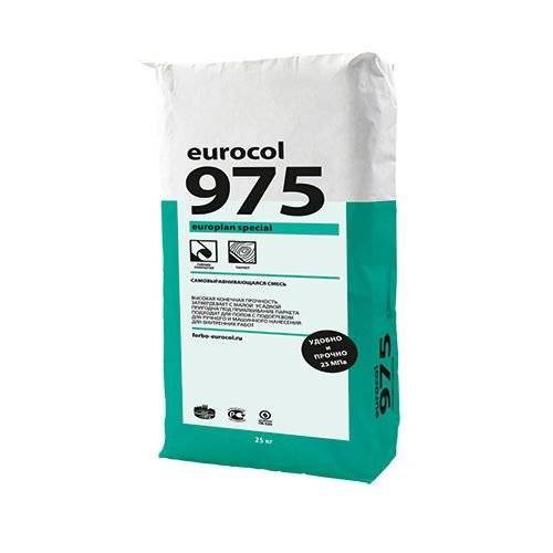 Финишная нивелирующая масса Forbo Eurocol 975 Europlan Special (25 кг)