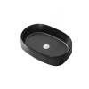 Раковина Cerutti Spa CR2691 55 см, черная матовая