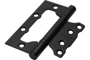 Петля дверная без врезки Rucetti RFH-100752.5 BL TEC 9014237 черная