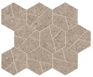 Мозаика Atlas Concorde Boost Stone A7CW Clay Mosaico Hex 25x28.5