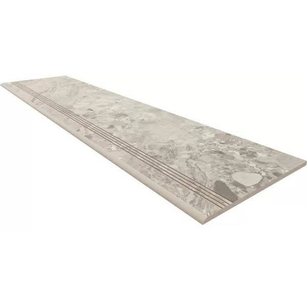 Ступень Ametis by Estima Oceanmist 69393 Steptrade/OM01_NS/30x120 неполированная с насечками 30x120