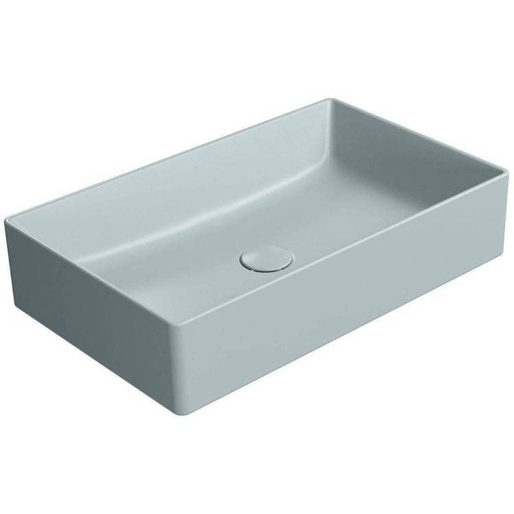 Раковина GSI Kube X 945315 60 см, голубая матовая