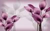 3D Фотообои Artegrafico «Фиолетовые каллы» GM-114 канвас