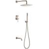 Душевой комплект Boheme Uno 464-2-NB Nikel Brush