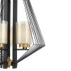 Подвесная люстра Lumina Deco Canti LDP 1244-5 BK+MD фото 2
