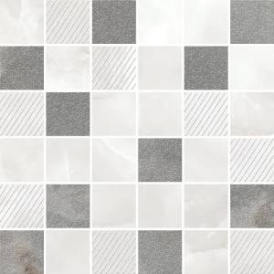 Мозаика Azori Opale 587433004 Grey Mosaic 30x30