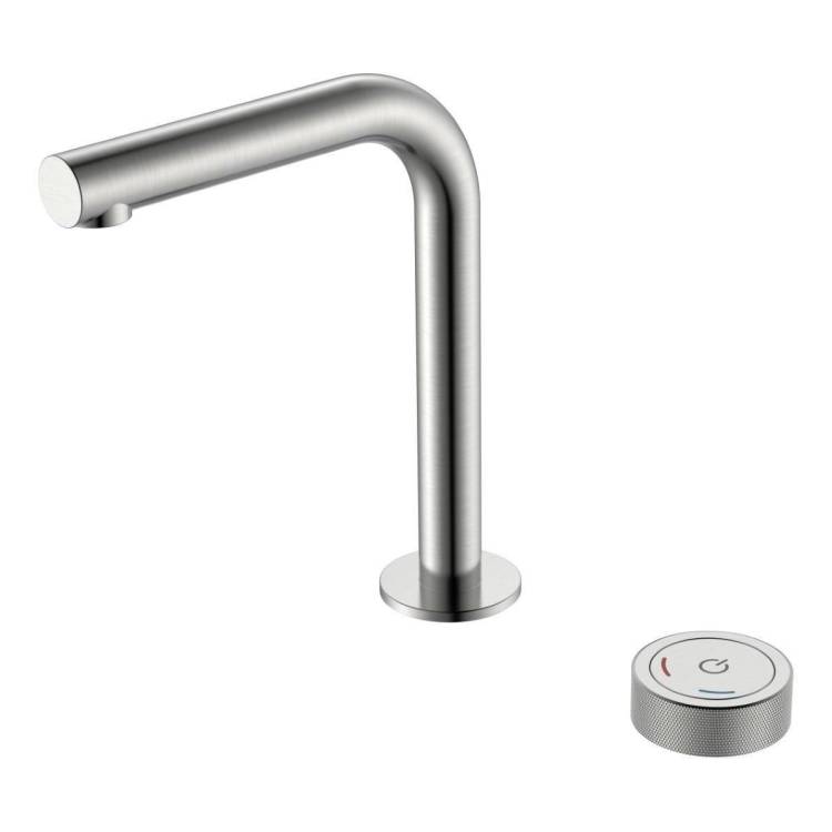 Смеситель для раковины Boheme Tech 158-NB сенсорный, брашированный никель