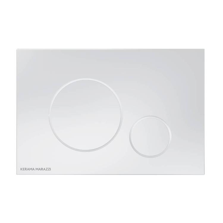 Кнопка смыва Kerama Marazzi FPR.A.WHT белый глянец