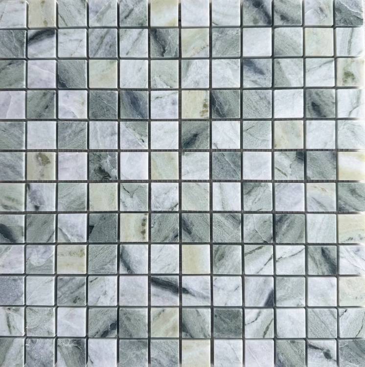Мозаика Starmosaic Wild Stone JMST2502 Green Marble (2.3x2.3) 30.5x30.5