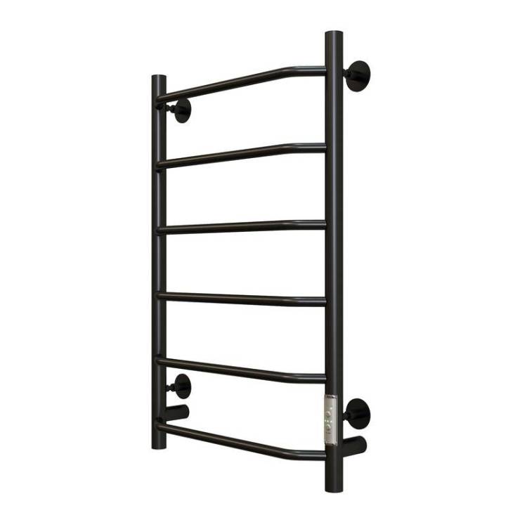 Полотенцесушитель электрический Aringa Киото AR03005BL 50x80, черный