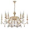Люстра Crystal Lux Mercedes Sp6+6 Gold/Color