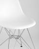Набор из 4 стульев Stool Group Eames DSR DC-20101301 white X4 белый фото 9