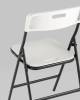 Набор из 4 складных стульев Stool Group Super Lite D15S N white X4 белый, банкетные фото 7