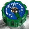 Коллектор распределительный Far FK 3824 3412UN FAR 3/4", проходной, хромированный, 4 отвода 1/2" плоское уплотнение фото 6