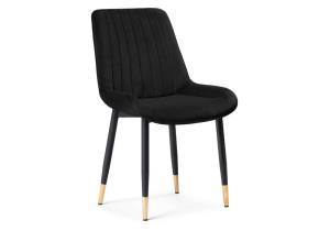 Стул Woodville Seda 15295 1 black / gold / black