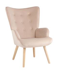 Кресло Stool Group Хью QH-8901K HLR-5 бежевый, велюр