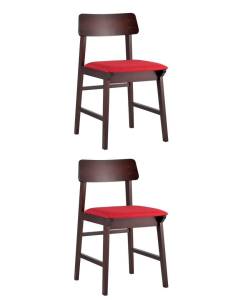 Набор из 2 стульев Stool Group Oden MH52035 APPLE-6 RED x2-KOROB2 красный
