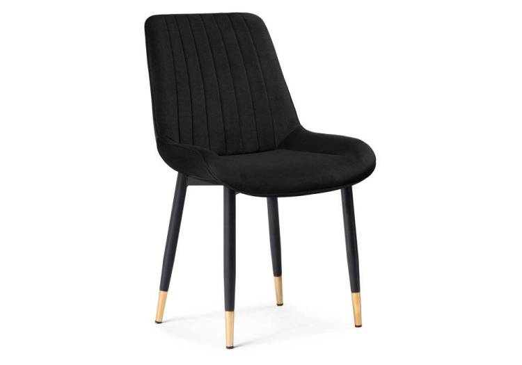 Стул Woodville Seda 15295 1 black / gold / black