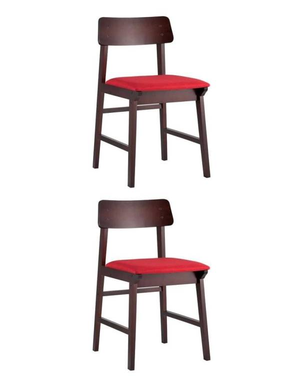 Набор из 2 стульев Stool Group Oden MH52035 APPLE-6 RED x2-KOROB2 красный