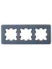 Рамка 3-постовая IEK Brite BR-M32-G-41-K53 графит фото 4