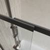 Шторка на ванну Belbagno LUCE-VF-11-80/145-C-NERO профиль черный, стекло прозрачное, 80x145 фото 2