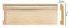 Плинтус DECOMASTER D005-71 240x1.3x7.9