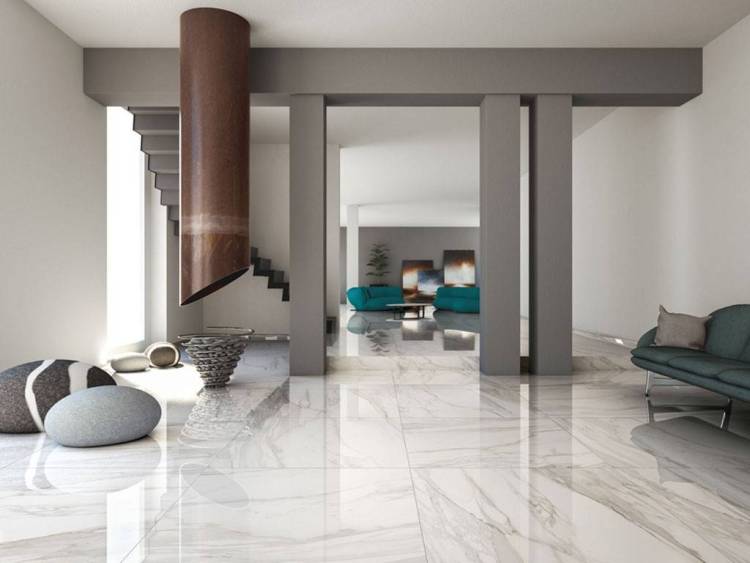 Tuscania Ceramiche White Marble