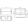 Тумба под раковину Sancos Urban UR100W фото 2