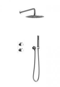 Душевая система AltroBagno  Unione 040407 Cr с термостатом