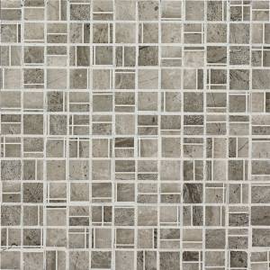 Мозаика Italgraniti Marmi imperiali wall MM1230M Mosaico Grey 30x30