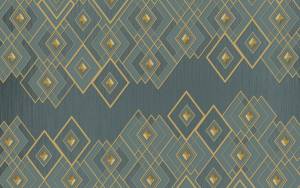 3D Фотообои Artegrafico «Золотые ромбы» BL-029 песок