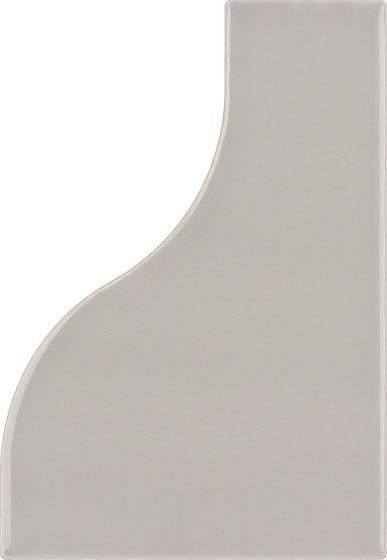 Керамическая плитка Equipe Curve 28845 Grey 8.3x12