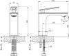 Смеситель для раковины Rush Palm PL2530-11 фото 2