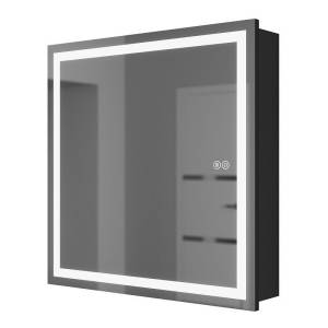 Зеркало-шкаф Uperwood Tanos ZTanos70b с подсветкой, 70x70 см