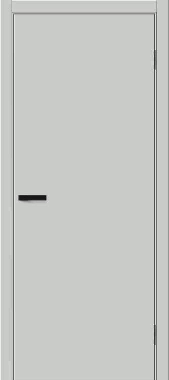 Межкомнатная дверь Bravo Браво-0.П полотно Grey Silk 900x2000