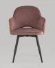 Кресло Stool Group Венера MC16-2F KD HLR-44 велюр пыльно-розовый фото 2