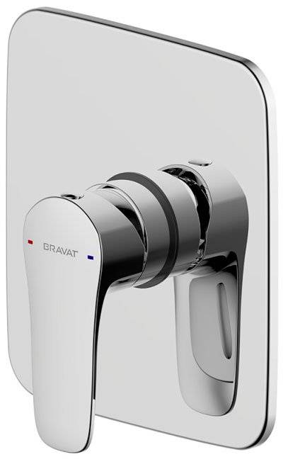 Смеситель для душа Bravat Source PB8173218CP-ENG хром