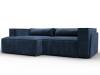 Диван угловой Лига Диванов Лига-061 131151L Синий