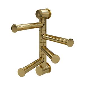 Полотенцедержатель Wasserkraft K-1054PG четверной, золото