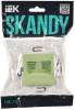 Розетка компьютерная RJ45 2-местная IEK Skandy SK-K20-2-K06 мятный фото 2