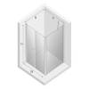 Душевое ограждение NEW TRENDY NEW SOLEO 90x80x195 D-0145A/D-0091B (хром) фото 3