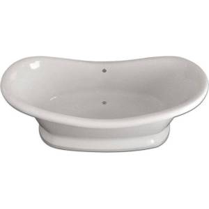 Ванна из искусственного камня Фэма Габриэлла 190x80 на подиуме