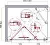 Душевой уголок BelBagno Albano ASH-1-100/80-C-Cr фото 8