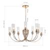 Большая хрустальная люстра на штанге ST Luce Элегра SL1402.203.10 фото 8