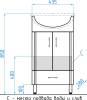 Мебель для ванной Style Line Эко Стандарт №9/1Б 50 белая фото 11